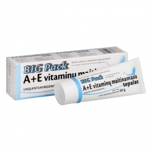 A+E vitaminų tepalas BIG PACK 60g