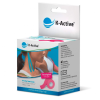 Kinesiology Adhesive Tape K-Active Classic 5 cm x 5 m (pink)