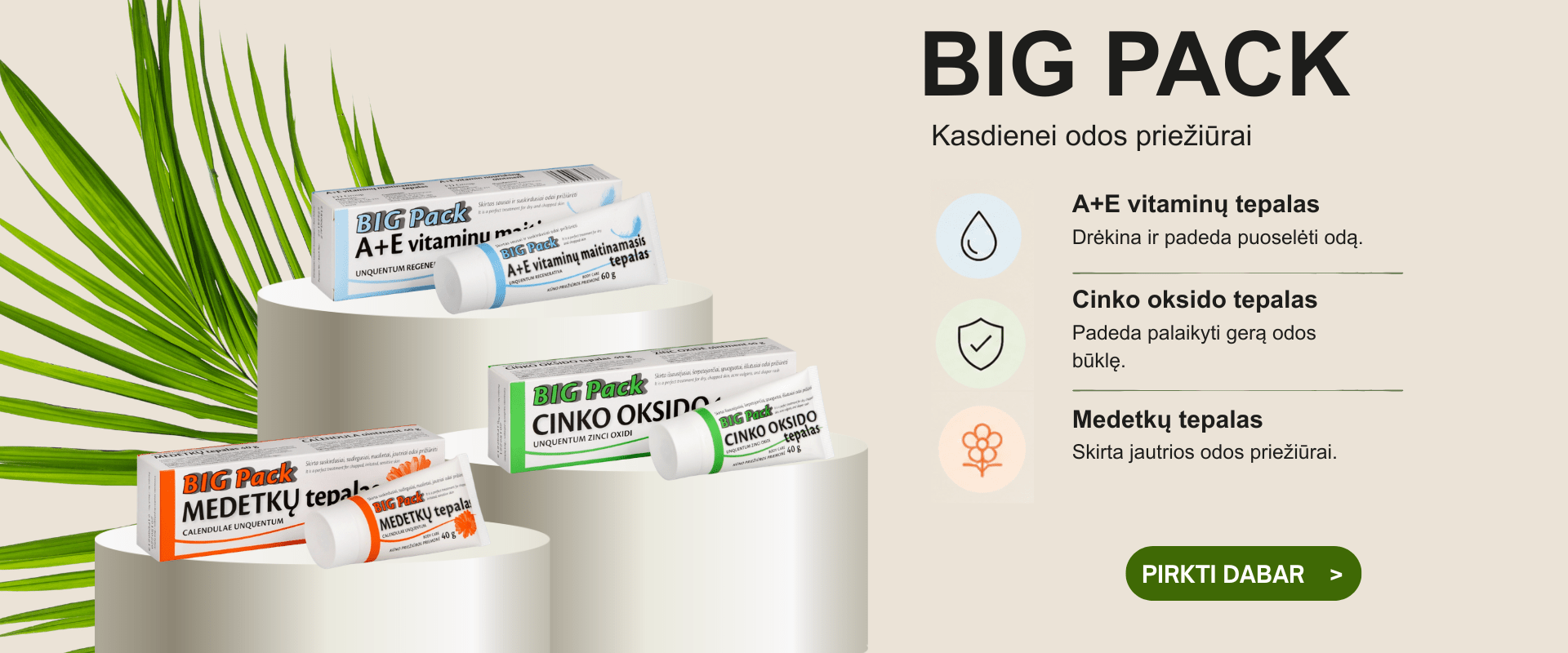 BIG pack tepalai