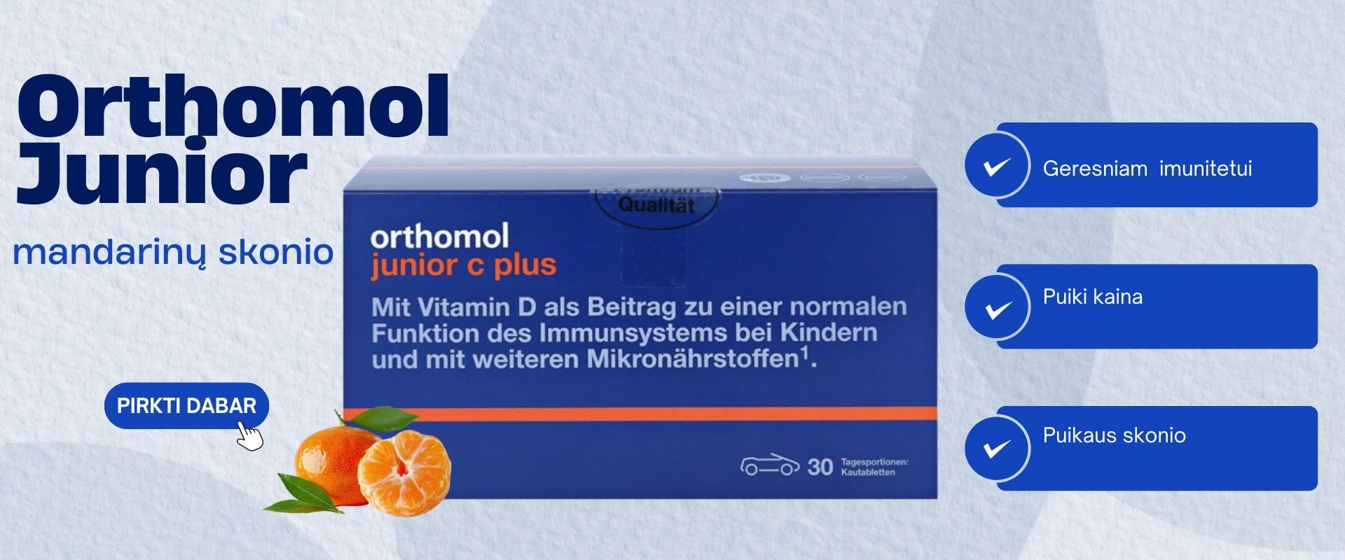 Orthomol Junior c plus