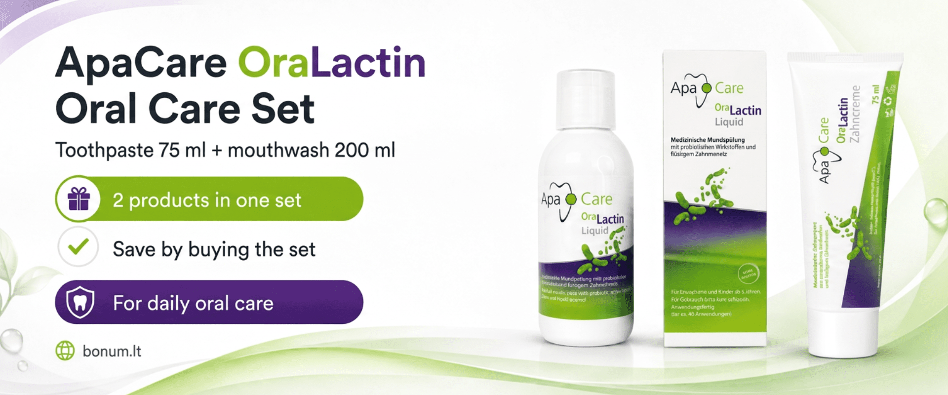 OraLactin Oral Care Set