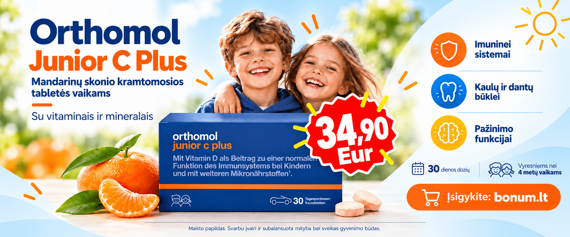 Orthomol Junior c plus