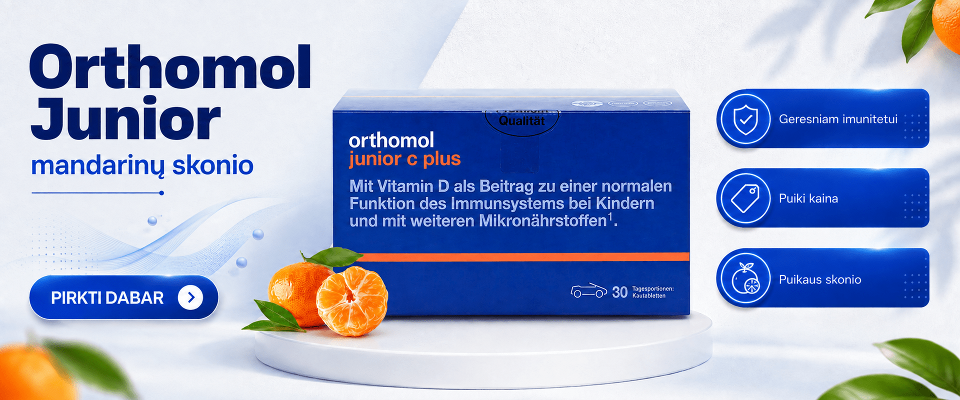 Orthomol Junior c plus