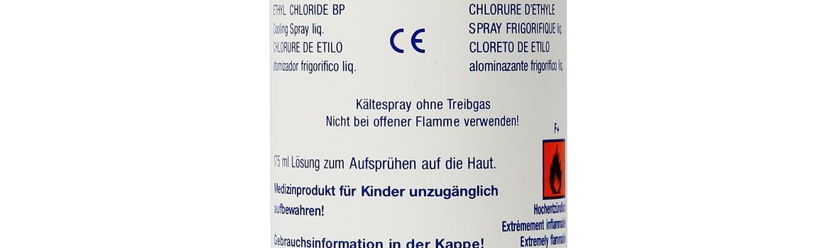 Dr. Henning Chloraethyl 175 ml – vietinio šaldymo purškiklis