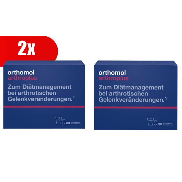 2 VNT. ORTHOMOL Arthro plus (30 dienos dozių)