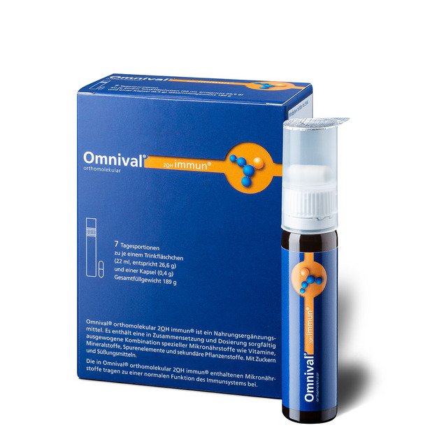 OMNIVAL immun orthomolekular 2OH skystis,kaps. (7 dienos dozės)
