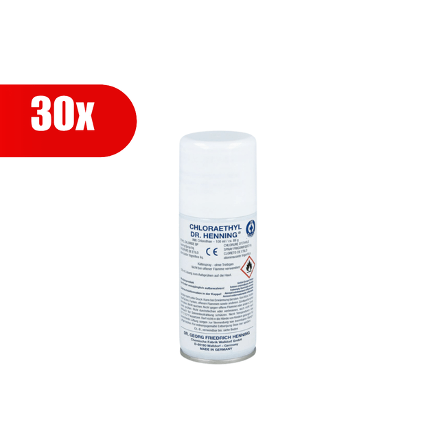 30 PCS. CHLORAETHYL DR. HENNING cooling spray, 100 ml