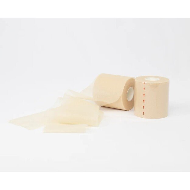 POTEIPIS 7 cm x 27 m, kūno spalvos