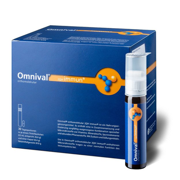 OMNIVAL immun orthomolekular 2OH skystis,kaps. (30 dienos dozių)
