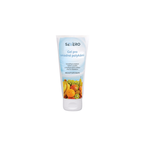 SEVERO tablečių rijimo gelis 150 ml, vaisių skonio
