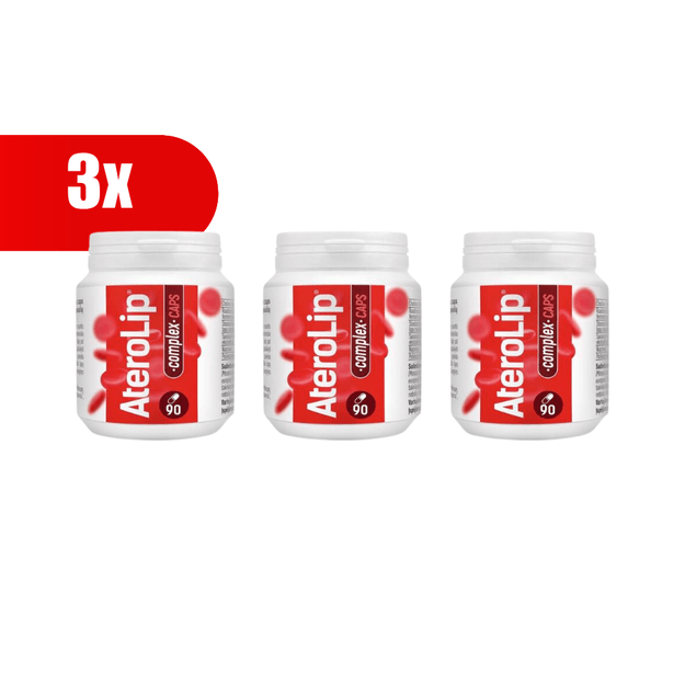 3 VNT. ATEROLIP Complex (90 dienos dozių)