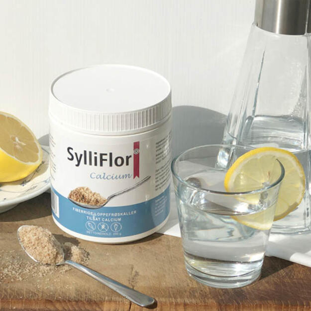 SYLLIFLOR gysločių luobelių skaidulos su kalciu 1