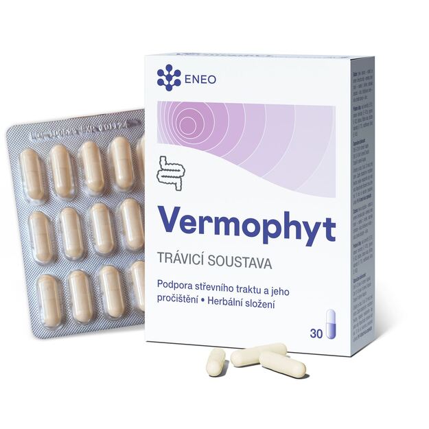 VERMOPHYT kapsulės, suaugusiems