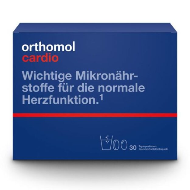 ORTHOMOL Cardio (30 dienos dozių)