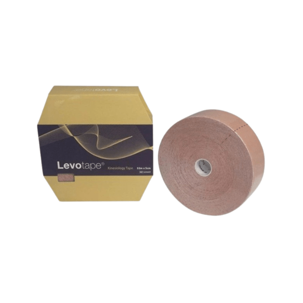 LEVOTAPE 32 m x 5 cm kinezioteipas, kūno spalvos