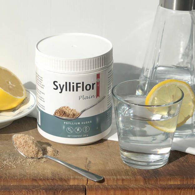 SYLLIFLOR gysločių luobelių skaidulos natūralaus skonio 1