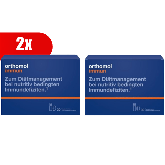 2 VNT. ORTHOMOL Immun drink (30 dienos dozių)