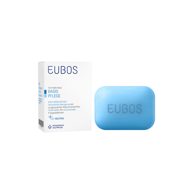 EUBOS Basic Skin Care Blue kietas prausiklis, 125 g