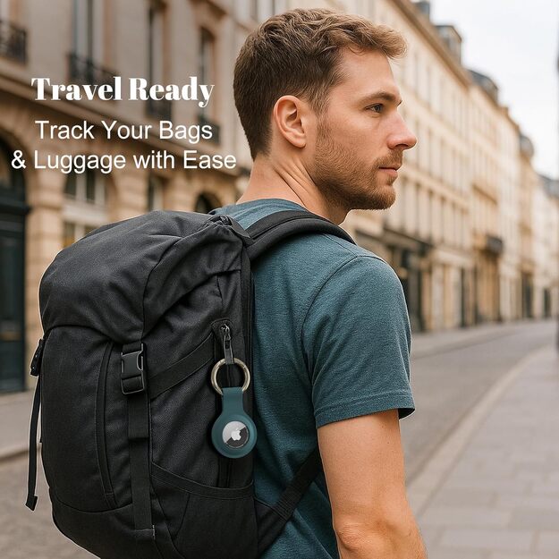 APPLE AIRTAG raktų pakabuko dėklas 2