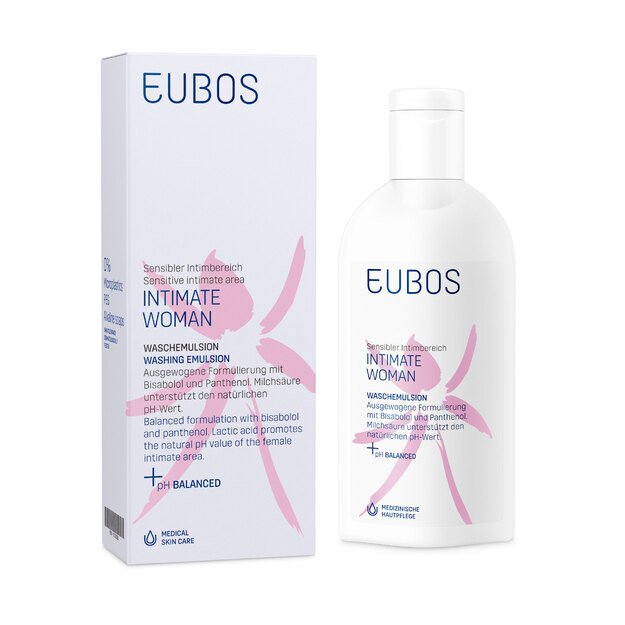 EUBOS Intimate Woman Washing Em. Intimate Hygiene Wash, 200 ml