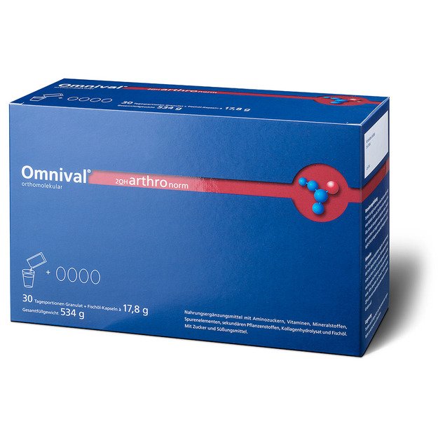 OMNIVAL arthro norm orthomolekular 2OH (30 dienos dozių)