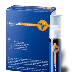 ..Omnival immun N7 Orthomolekular 2OH (skystis,kaps.)