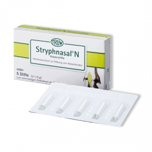 Medicininė priemonė kraujavimui iš nosies sustabdyti Stryphnasal