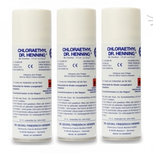 3 PCS Chloraethyl Dr. Henning 175ml spray