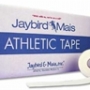Jaybird & Mais non-elastic sports tape Pro-white 2.5 cm -13.7m