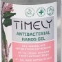 Timely. Antibacterial hand gel with aloe extr.150ml