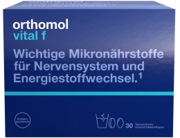 Orthomol Vital f  moterims (30 dienos dozių)