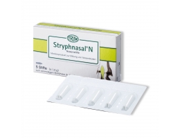 Medicininė priemonė kraujavimui iš nosies sustabdyti Stryphnasal